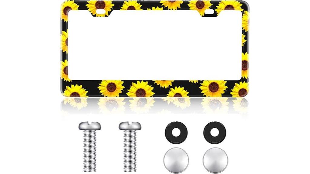 boao sunflower license plate