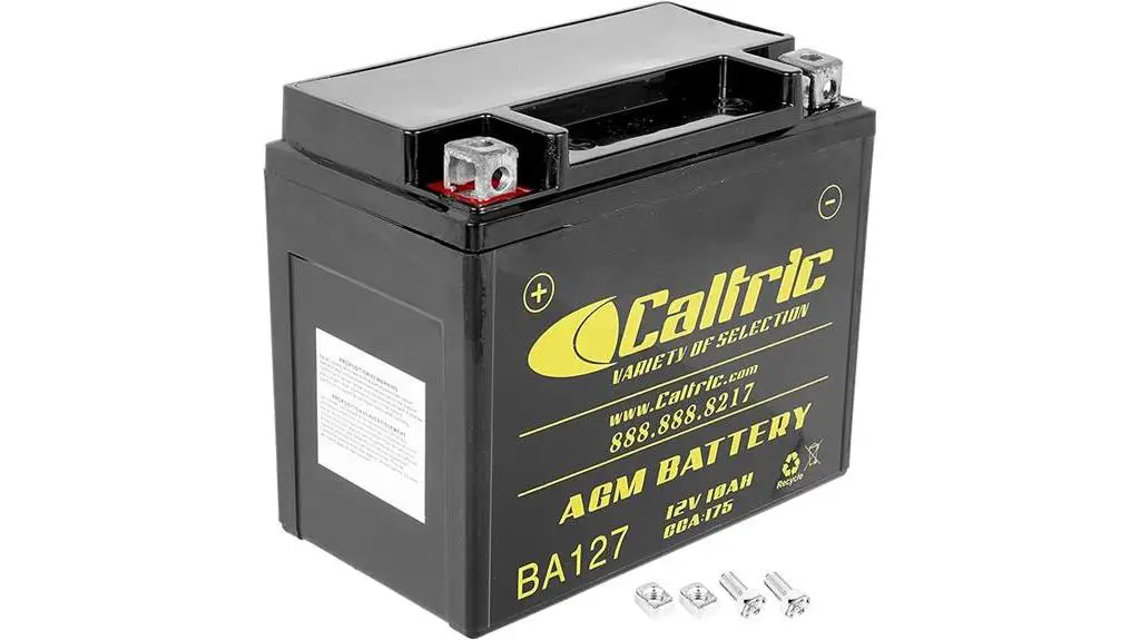 caltric agm battery compatibility