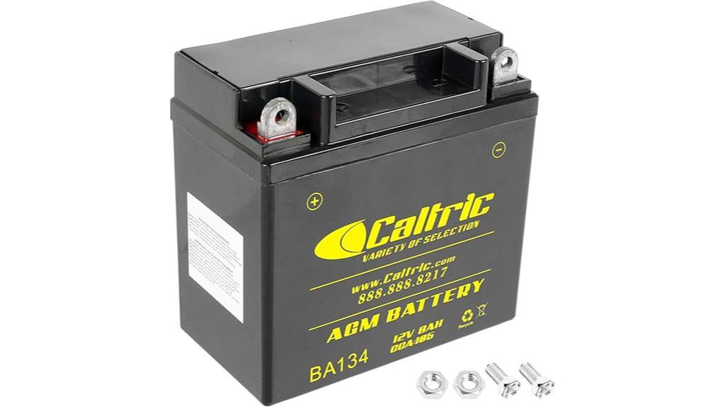 caltric agm battery honda