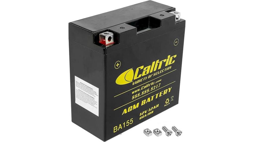 caltric agm battery yamaha