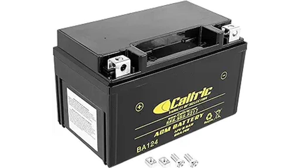 caltric agm battery yamaha r1