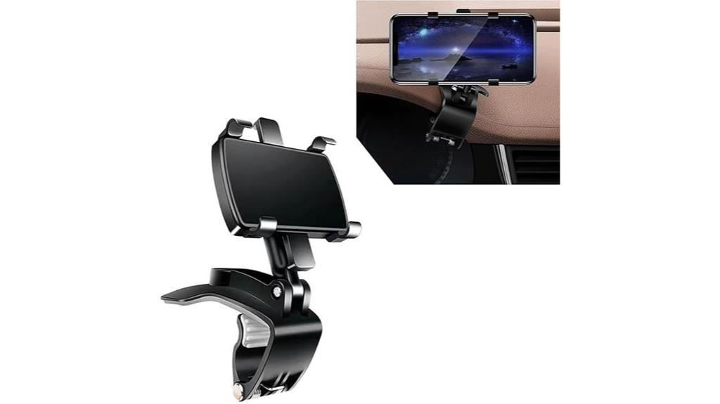 car dashboard phone holder