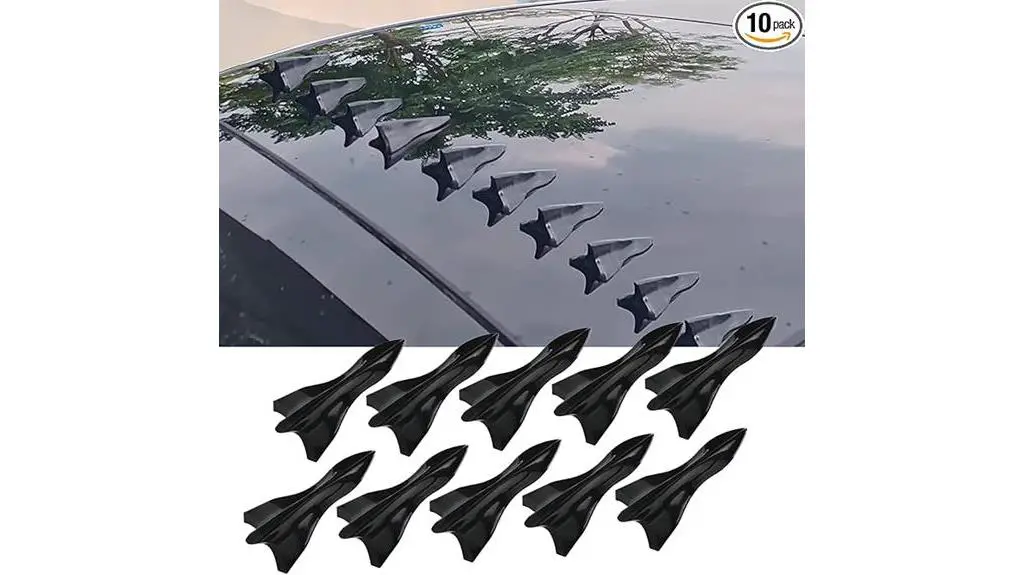 car diffuser shark fin