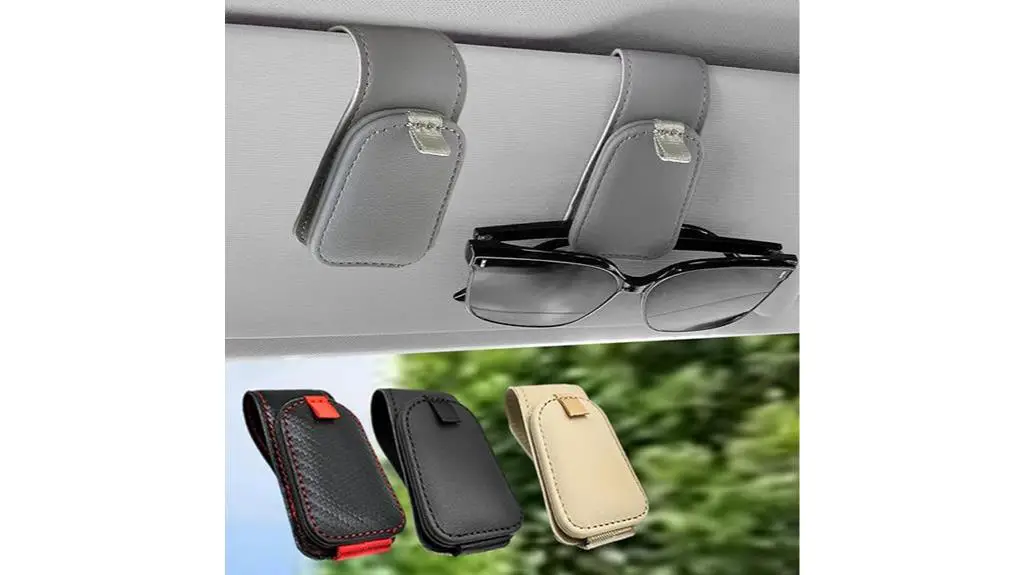 car sunglass holder set