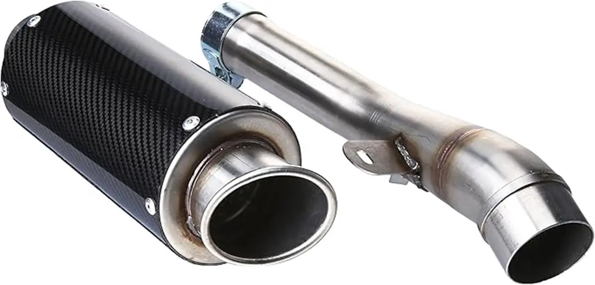 carbon fiber exhaust canister