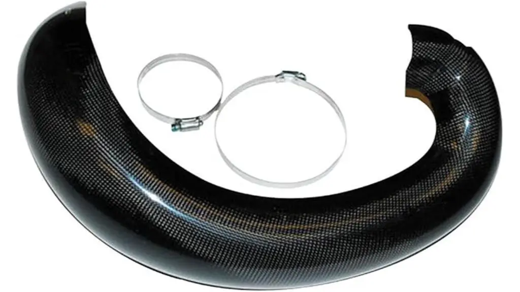 carbon fiber exhaust guard