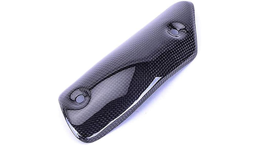 carbon fiber exhaust guard