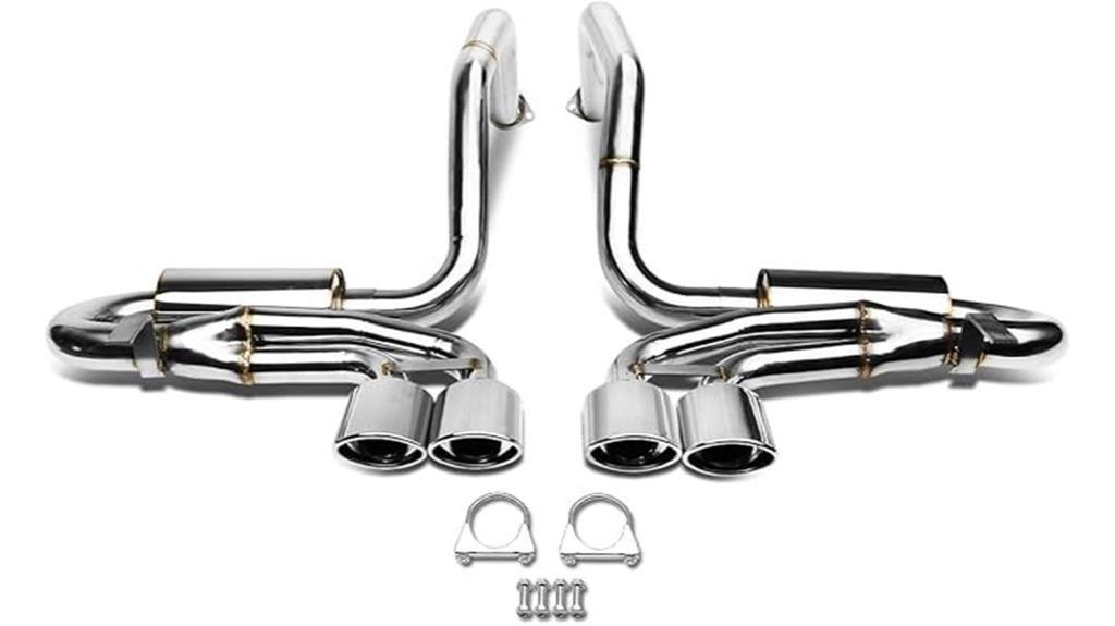 chevy corvette exhaust system