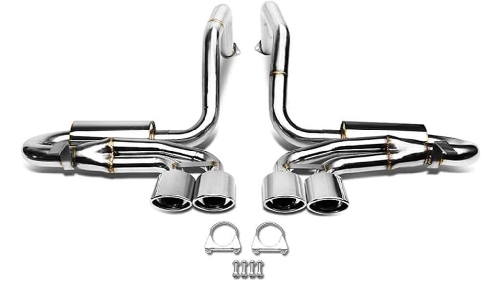 chevy corvette stainless steel exhaust