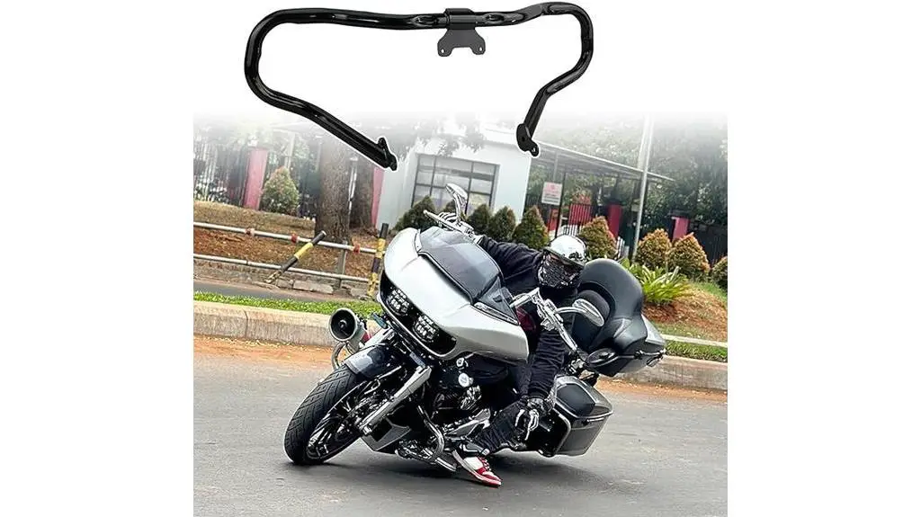 chopped engine guard harley touring