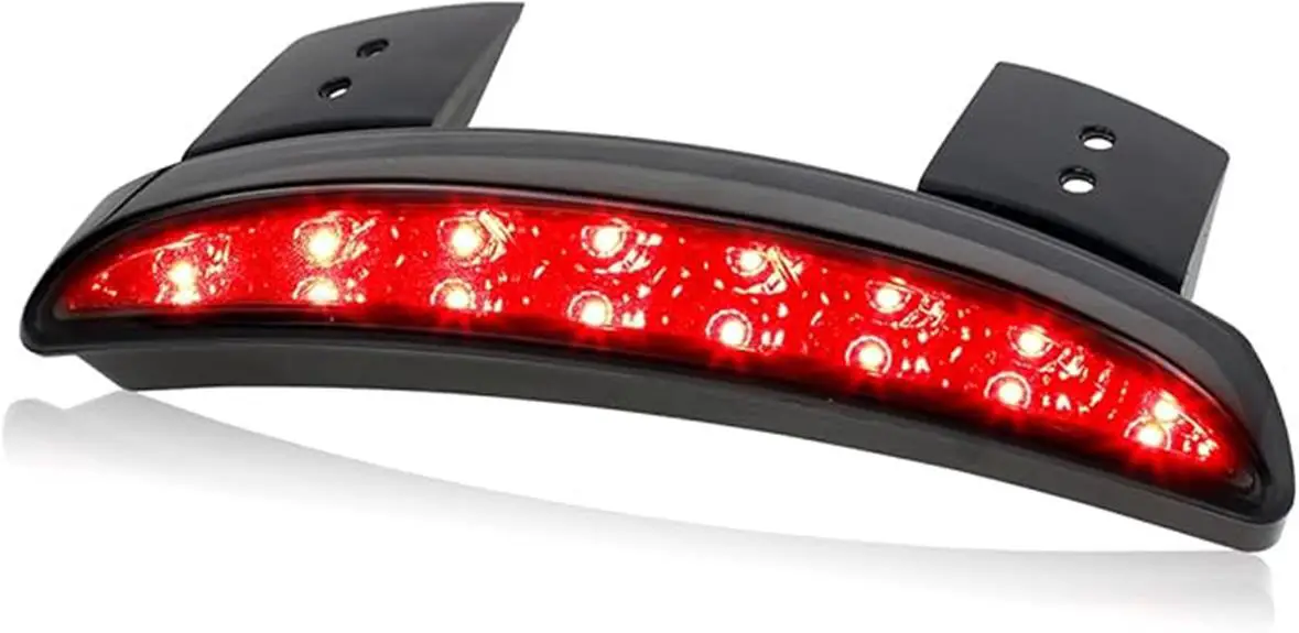 chopped rear fender led light