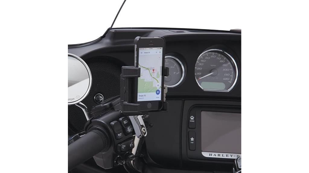 chrome smartphone gps mount