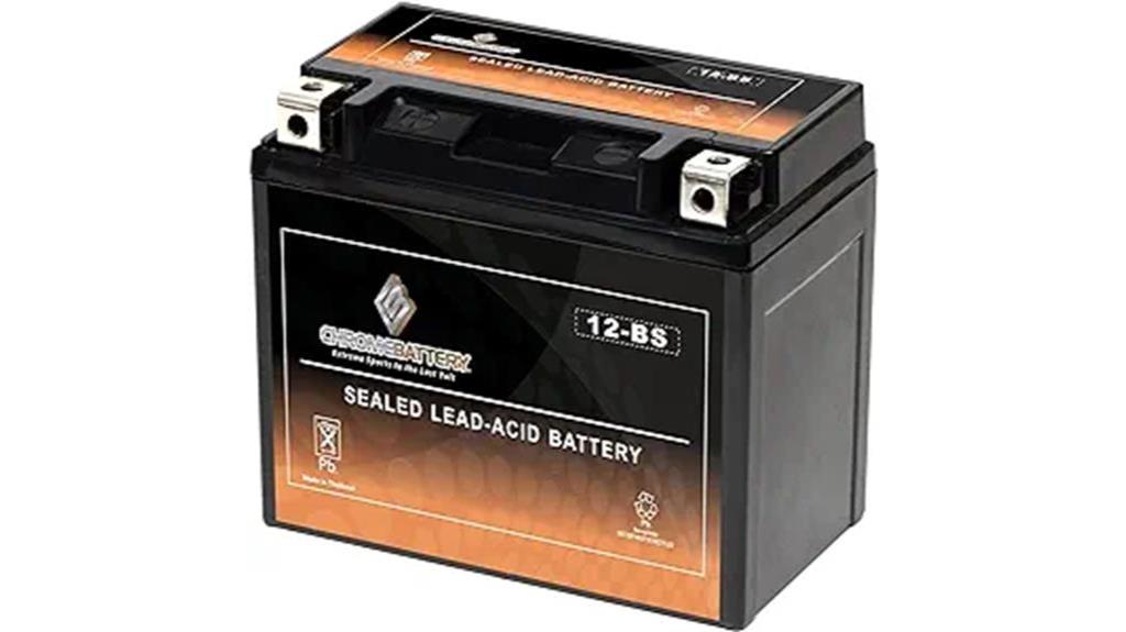 chrome ytx12 bs lead acid battery