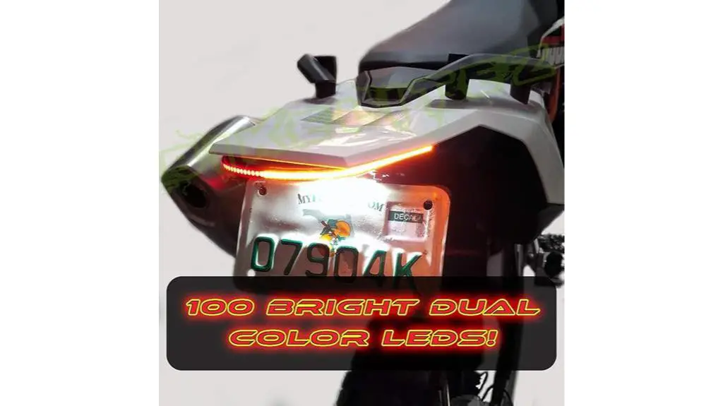 clear integrated tail light