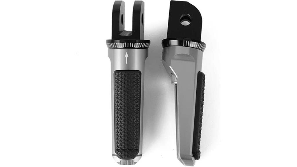 cnc aluminum motorcycle foot pegs