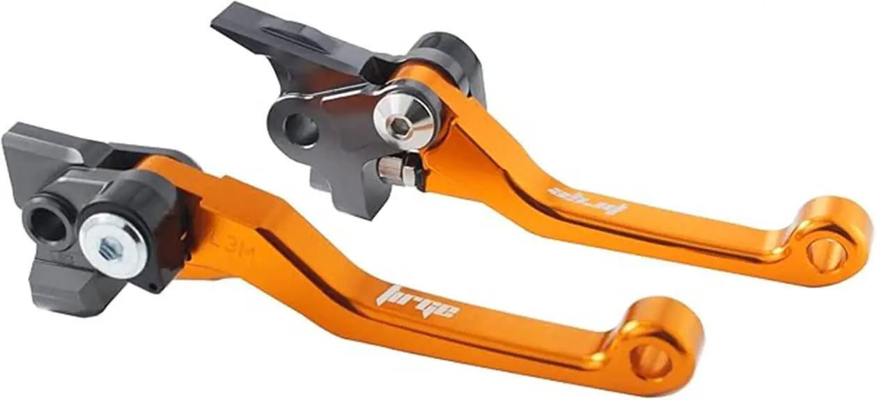 cnc foldable motorcycle lever