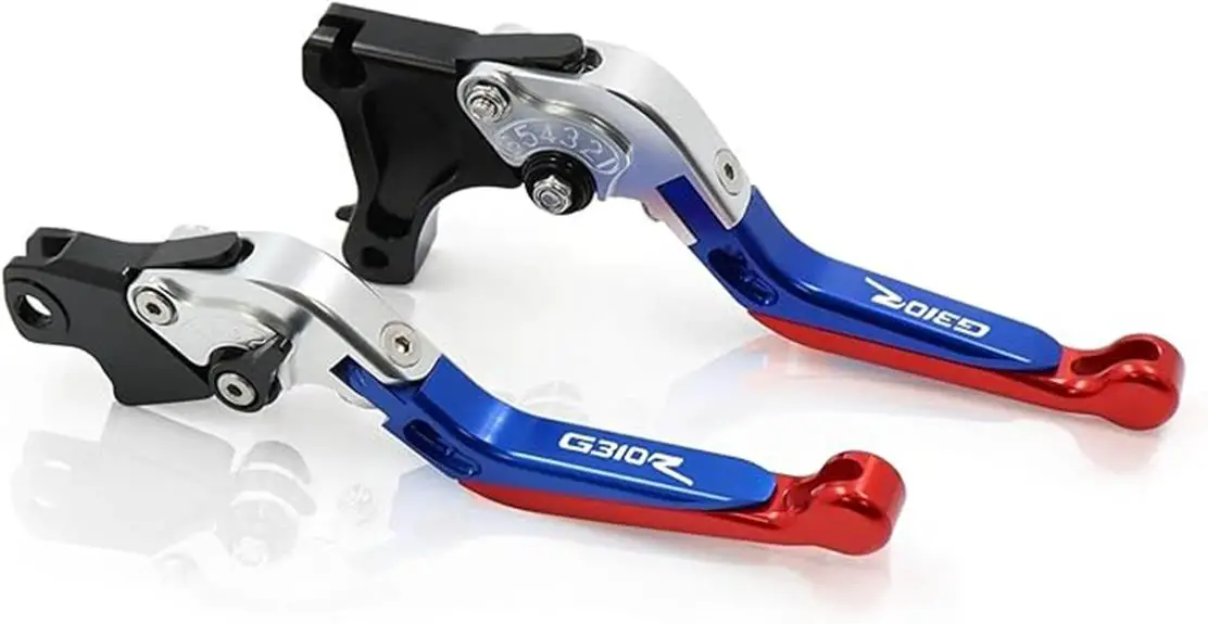 cnc folding brake lever