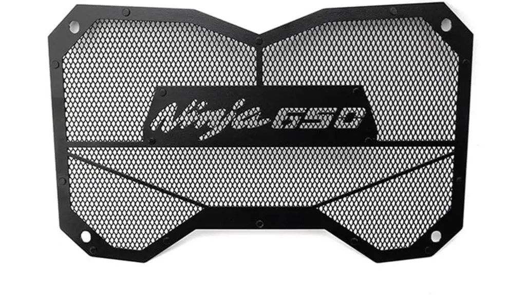 cnc grille guard kawasaki 650