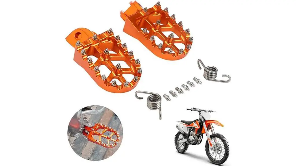 cnc motorcycle foot pegs