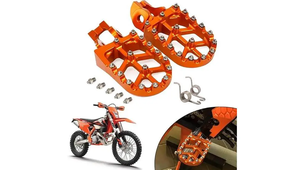 cnc motorcycle foot pegs