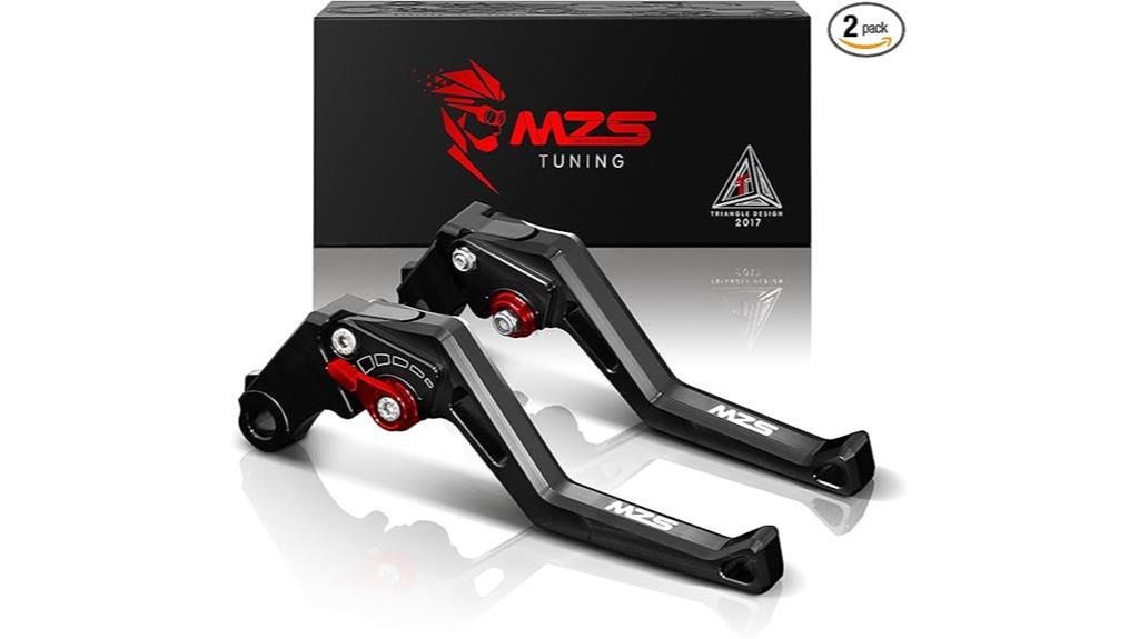 compatible black motorcycle levers