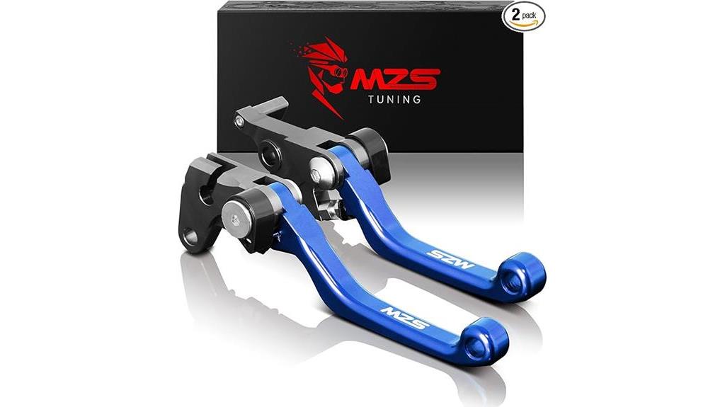 compatible blue dirt bike levers