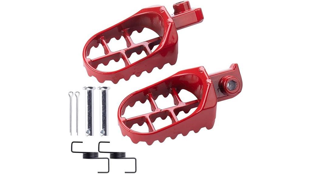 compatible dirt bike pegs