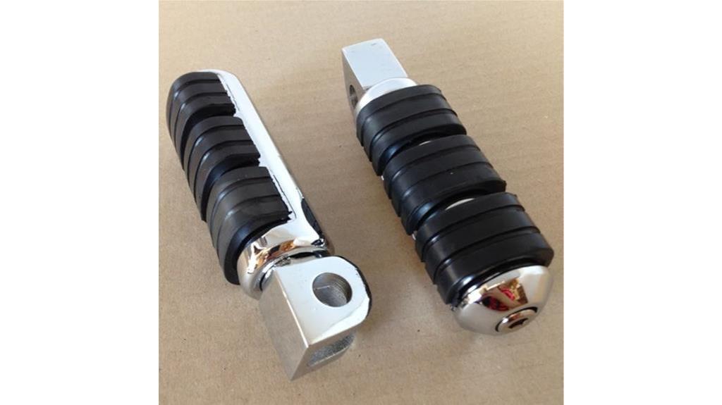 compatible motorcycle foot pegs