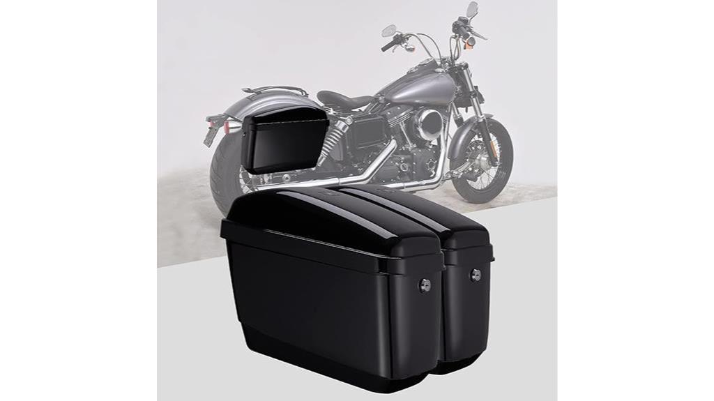 compatible motorcycle hard saddlebags