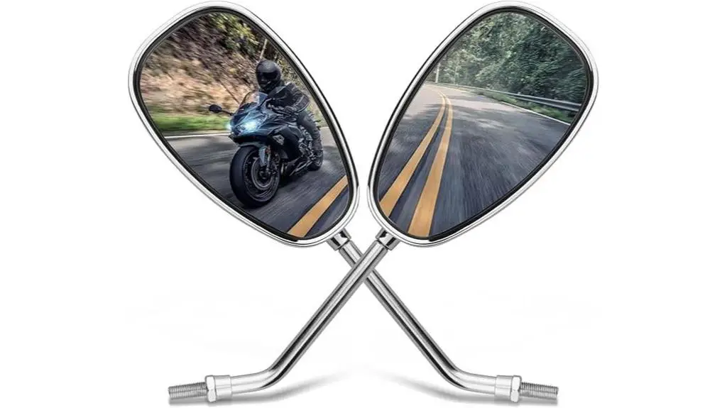 compatible motorcycle mirror brands