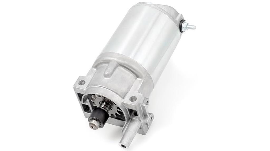 compatible starter motor upgrade