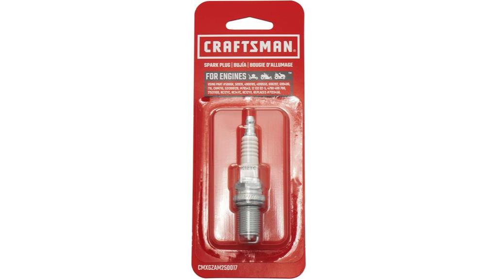 craftsman walk ride spark plug