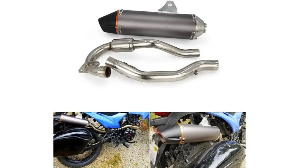 crf150f crf230f exhaust system