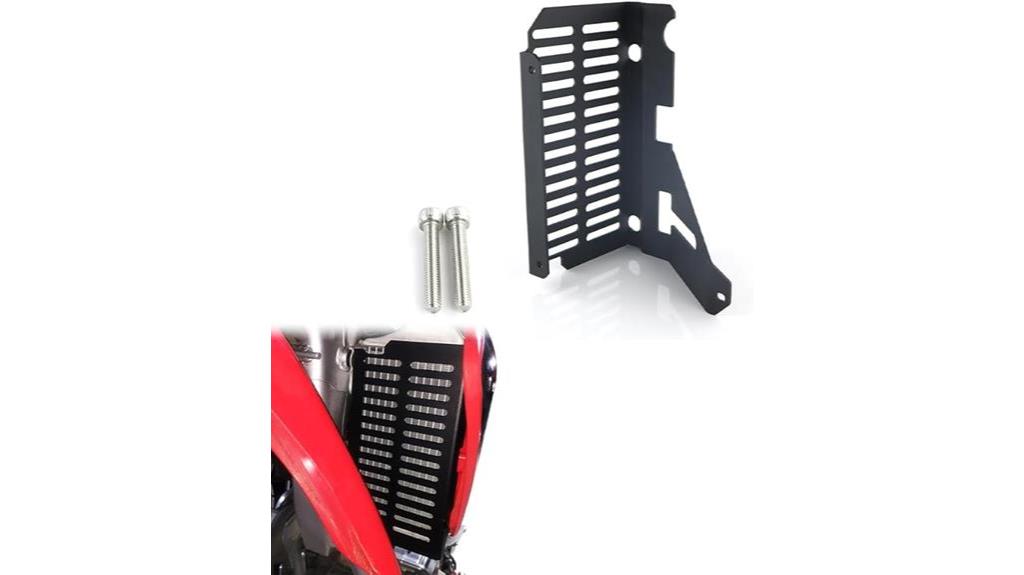 crf250l aluminum radiator guards