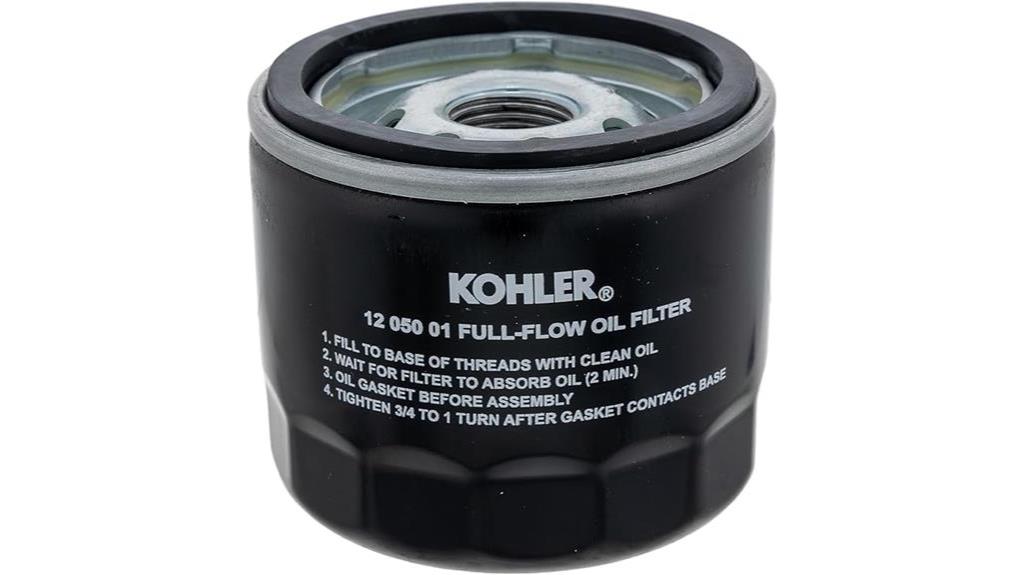 cub cadet kohler filter