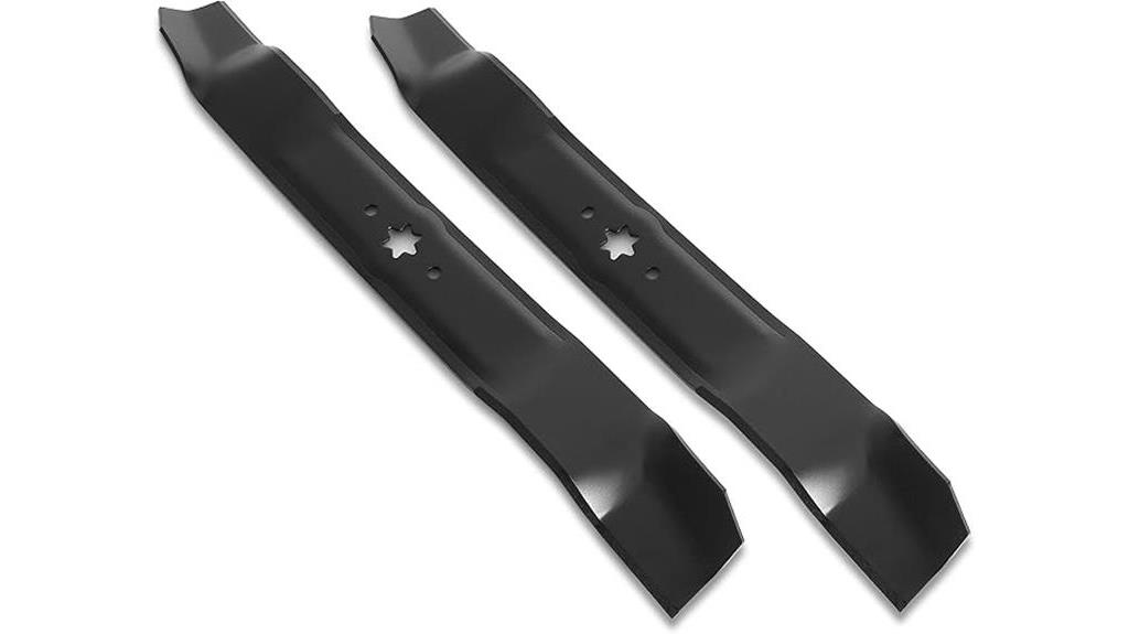 cub cadet mower blades 42