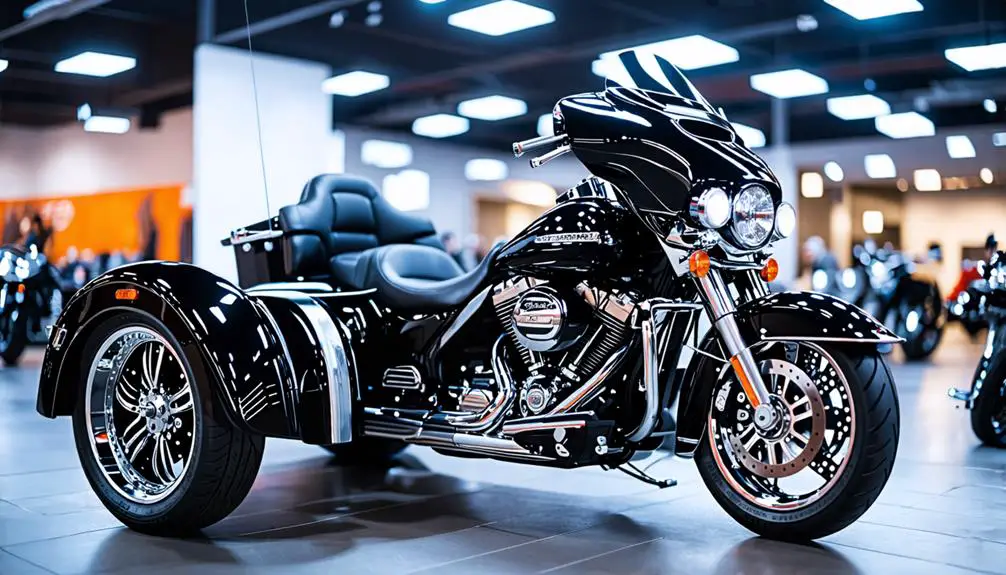 cvo tri glide motorcycle model