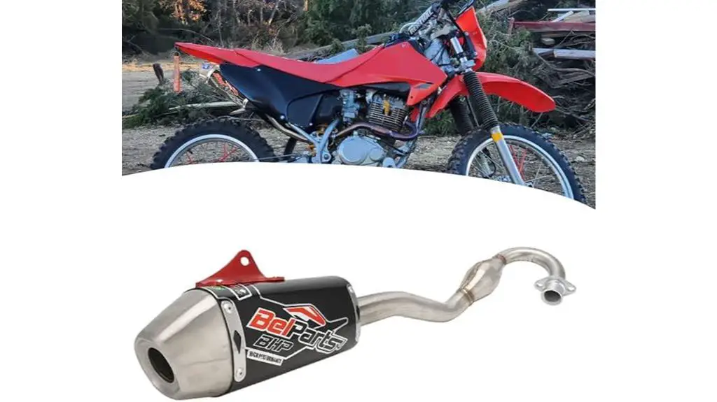 dirt bike exhaust kit