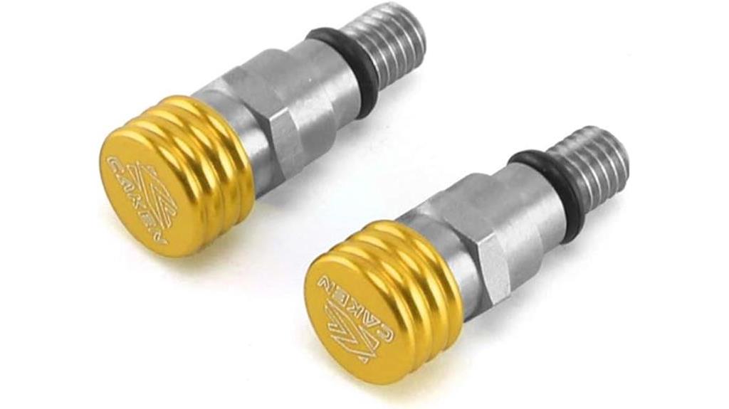 dirt bike fork bleeder screws