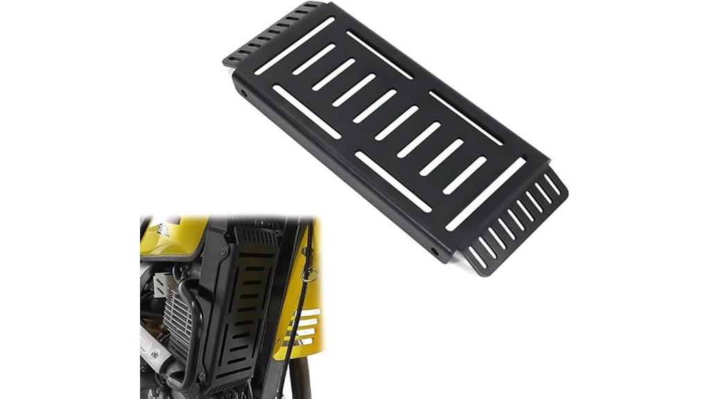 dr650 aluminum radiator guards