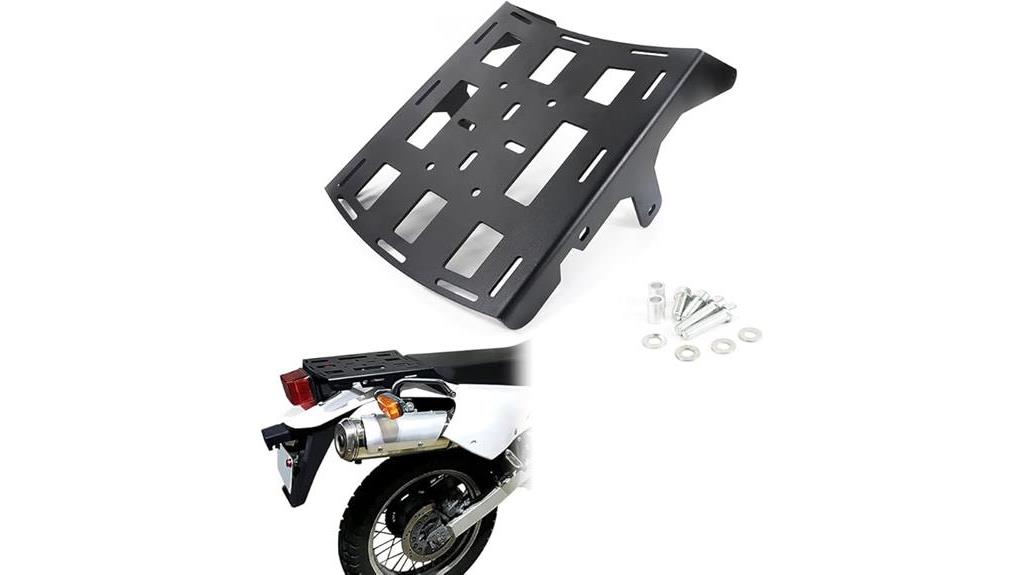 dr650 motorcycle rear rack