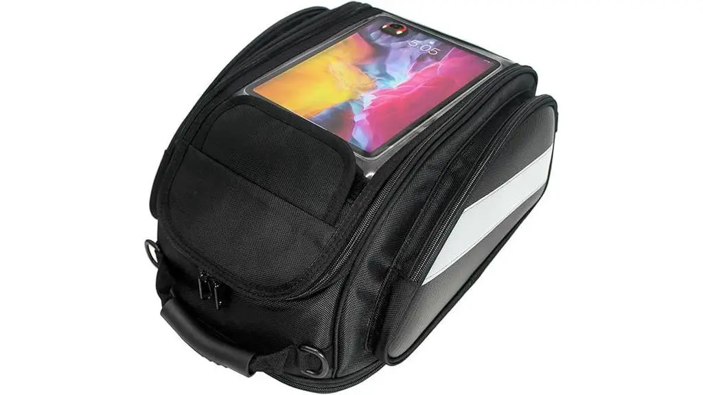 dracarys black motorcycle tank bag