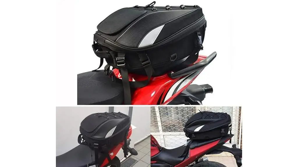 dual use waterproof motorcycle bag