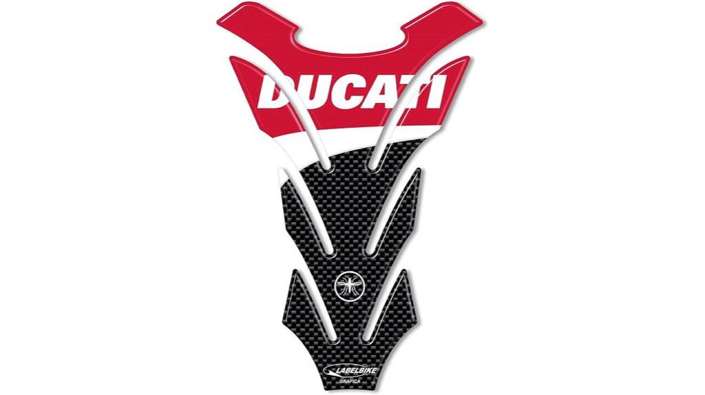 ducati corse resin stickers