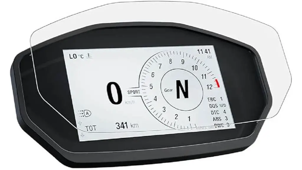 ducati dashboard screen protector