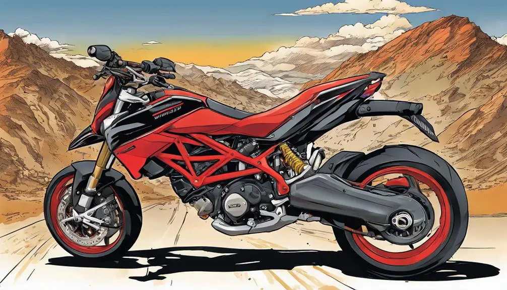 ducati hypermotard motorcycle development