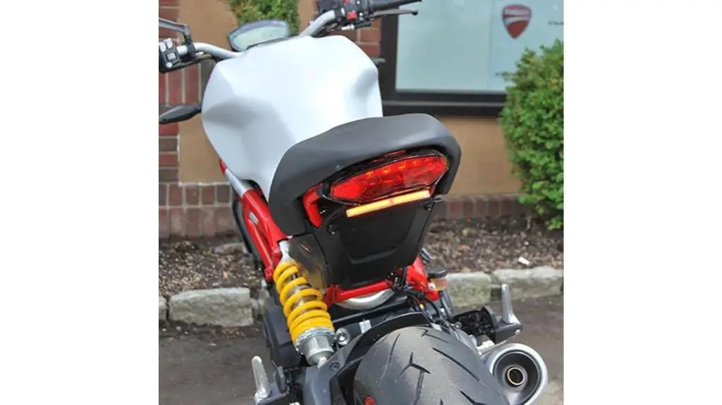 ducati monster 821 fender eliminator