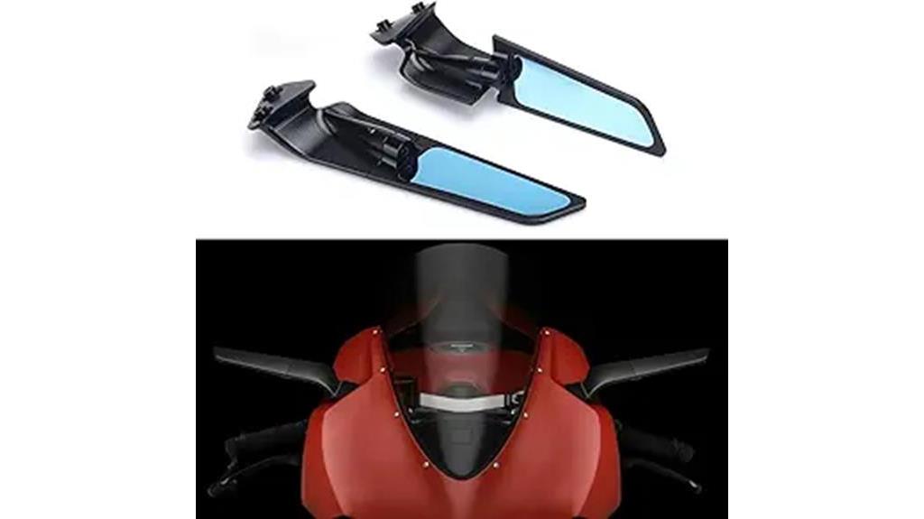 ducati panigale adjustable mirrors