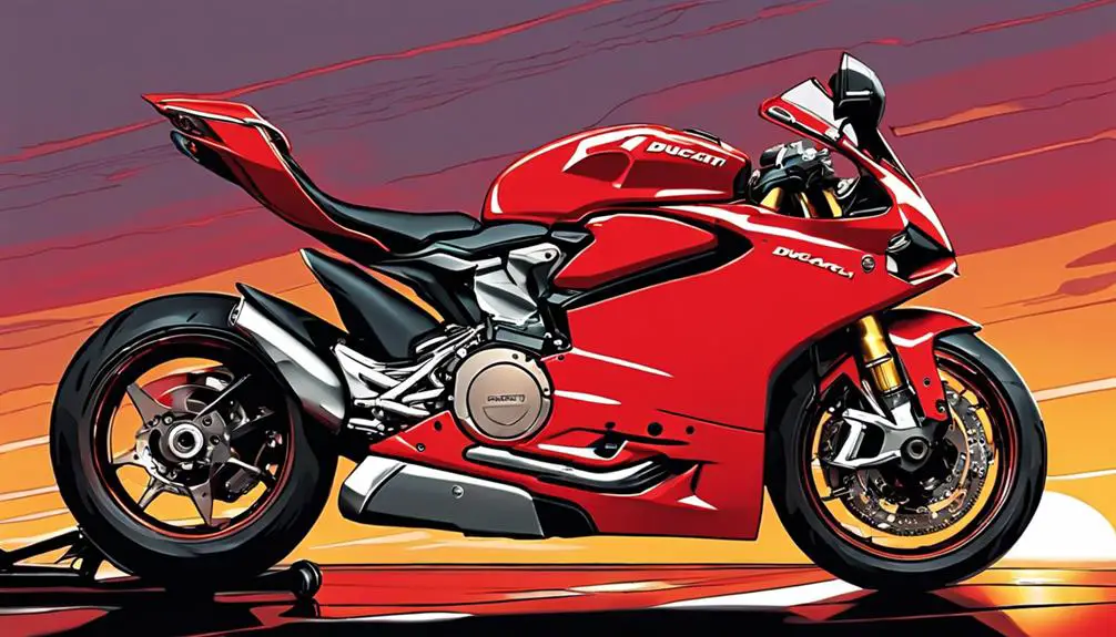 ducati panigale modern motorcycle excellence