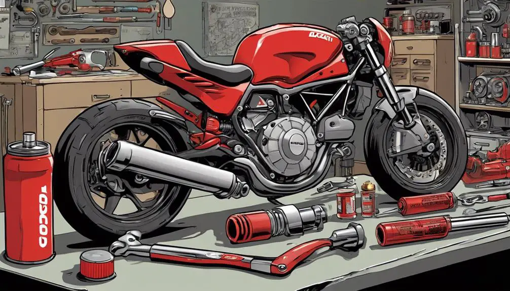 ducati specific maintenance equipment